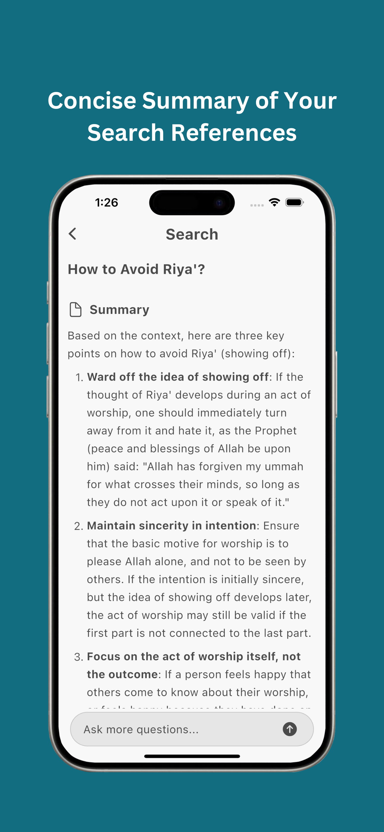 Tasleem app favorites and search history management interface